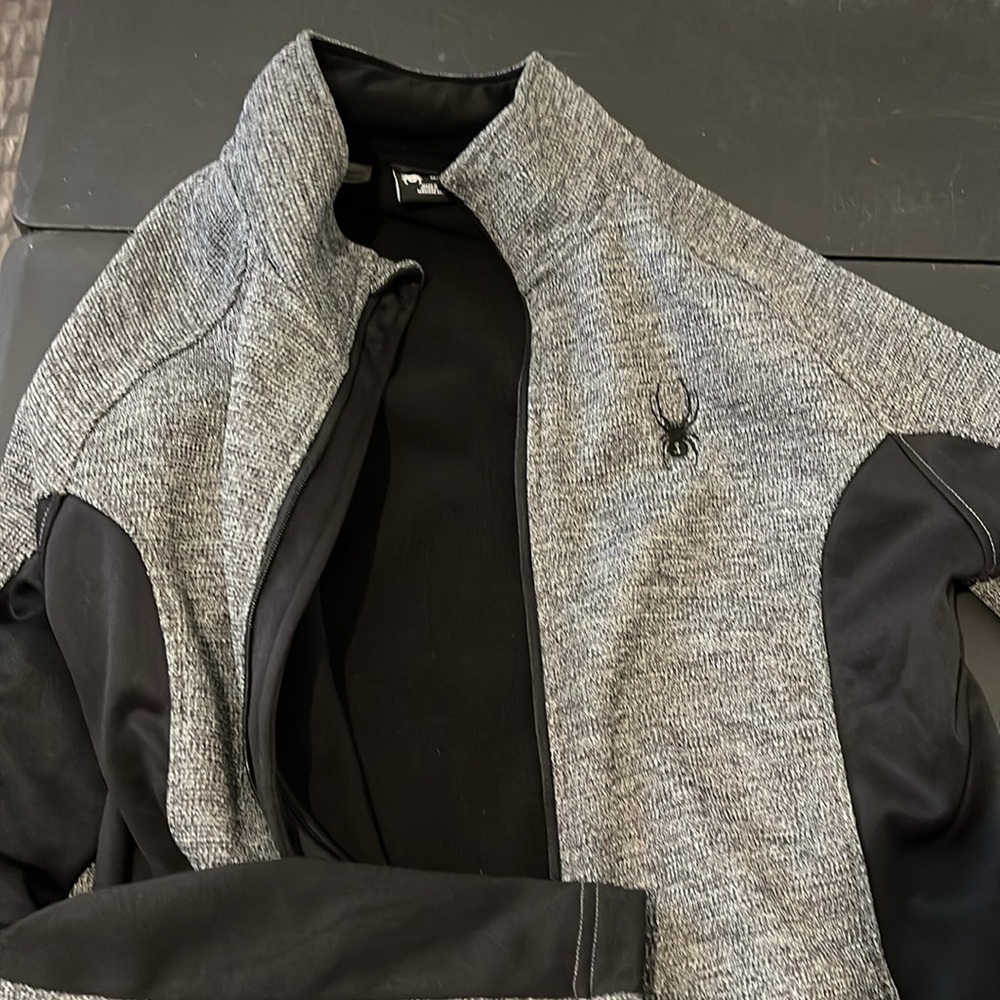Spyder men’s zip up jacket medium like new